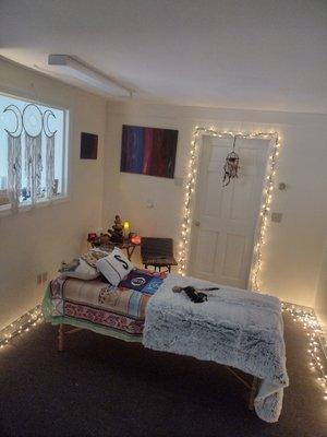 Soothing healing room