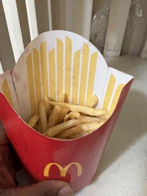 I order large French Fries. What is this?