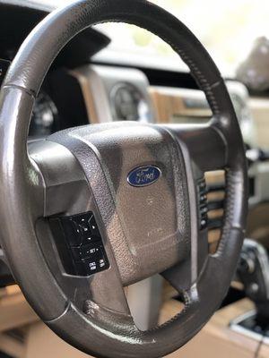 Interior shine on this f150!