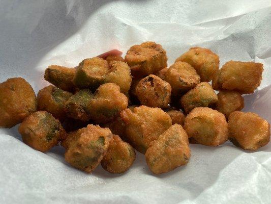 Fried okra