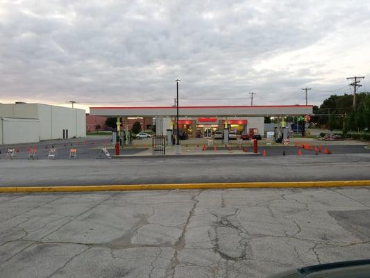 A great place to stop in for a cold one and some gas.