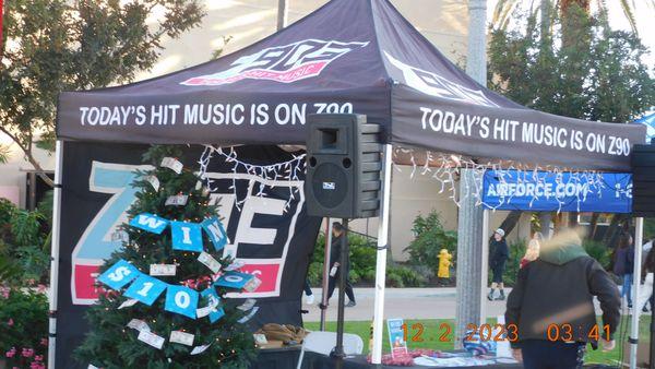 Z90.3 to the many readers the many stations that were there at December Nights the Saturday it was the largest crowds.