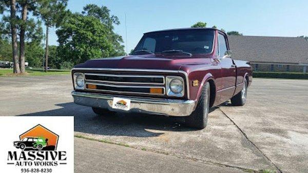 Chevy C10 that we did a full paint job on!