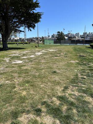 Green is gone and is used as a dog park now.