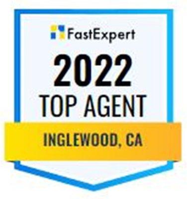 Voted a Fast Expert Top Agent in Inglewood, CA in 2022.