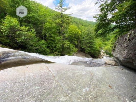 This is as far as I dared to venture near the top of the main falls.