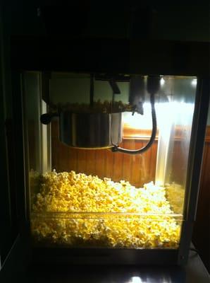 Free popcorn!