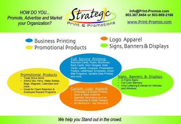 How can we help you Stand out in the crowd?