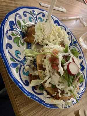 Sopes and Empanada