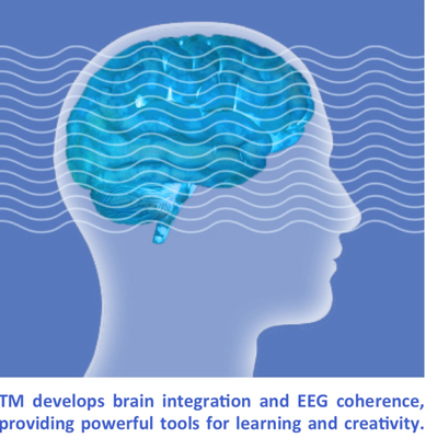 TM develops brain integration