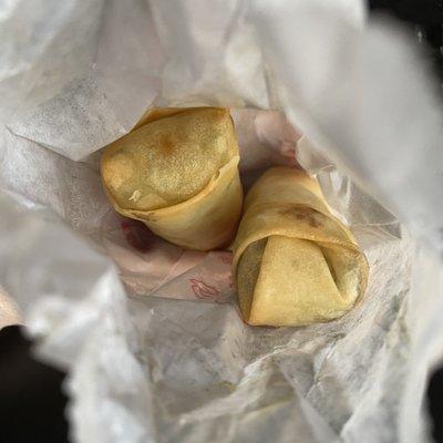 10. Crispy Wrapped Roll - I think this is a vegetable spring roll