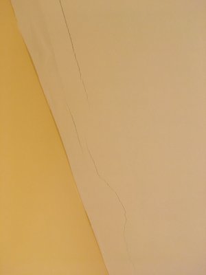 crack in new soffit within 1 month