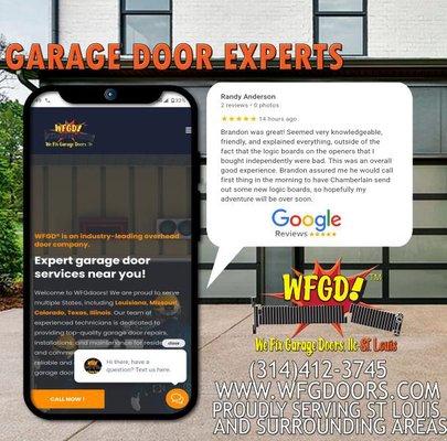 Garage door repair in St. Louis #googlereview #garagedoorrepairstlouis #stlouis