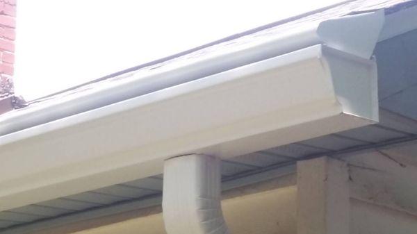 Gutter guard on K Style gutter