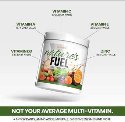 Multi vitamin & mineral formula in a powder form!