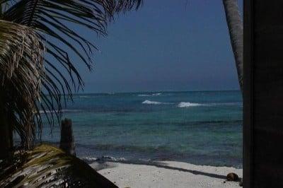 On the Beach on the island