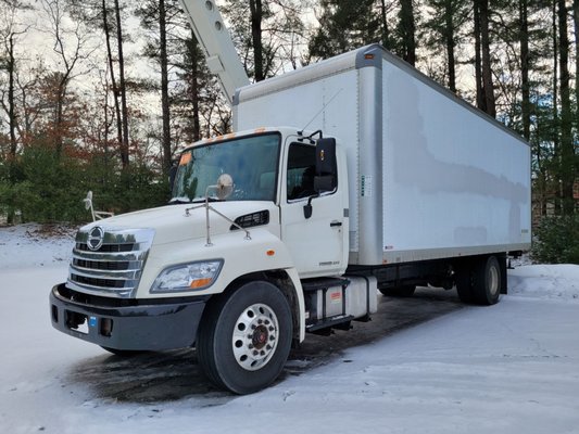 Hino 268 Box Truck