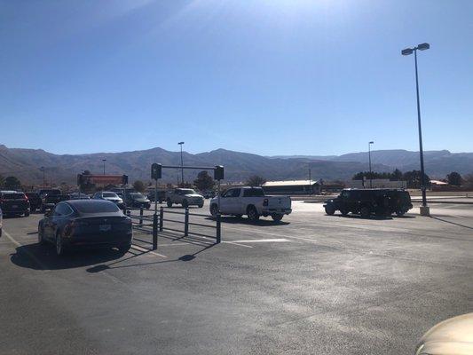 Mountain View from HD parking lot