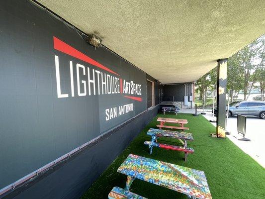 Patio at Lighthouse Artspace