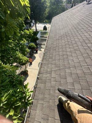 Gutter cleaning