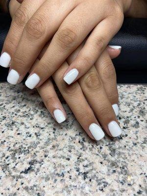 There's never a bad time for white nails! White nails can be done for every season.