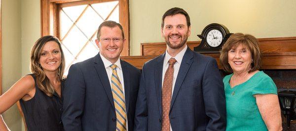 (Left to Right) Annie Carr, Justin M. Biance, Jason Biance, Carol Biance