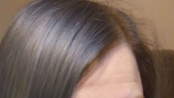 Red roots not dyed at all?