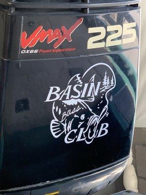 Decal-Basin Bass Club