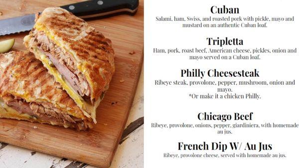 Check out our Deli Menu