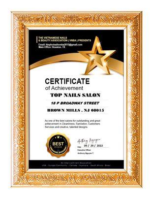 One of the Top best nails salon qualified for friendly service and creative designs !