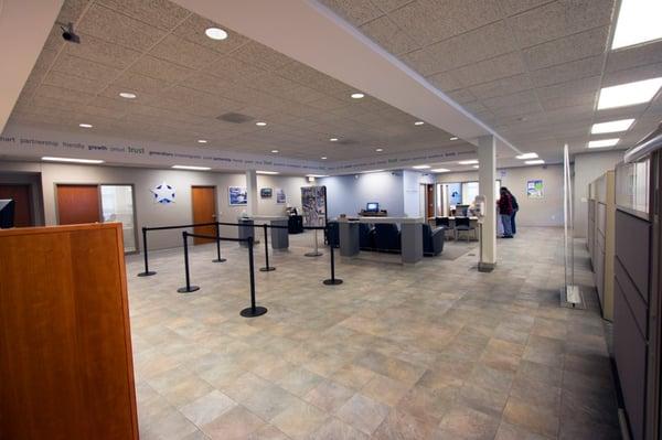 Arlington Bardin Branch Lobby