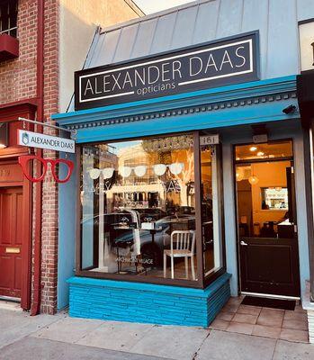 Located inside Alexander Daas Opticians on Larchmont Blvd.