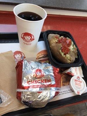 Spicy Chicken Combo.