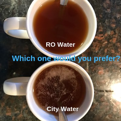 Which water would you prefer for your cup of tea?