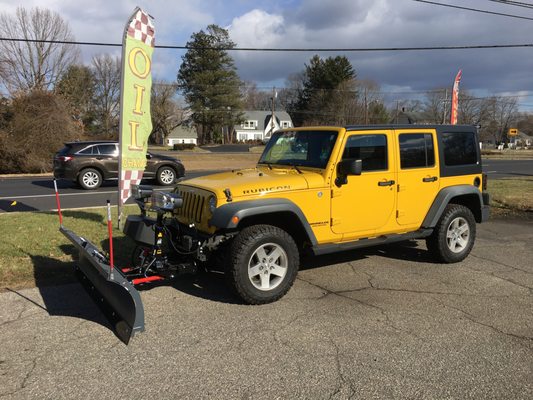 Snow Plow sales and service.