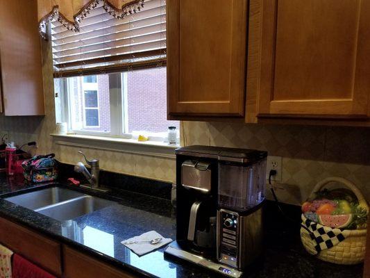 Before backsplash install.