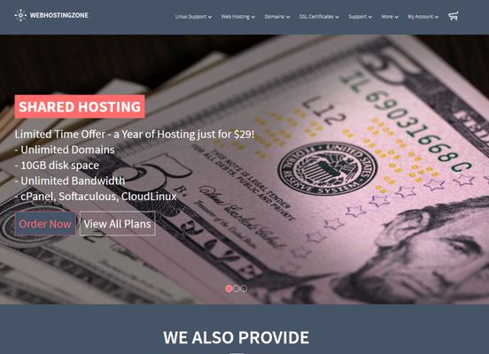 We developed website  - Web hosting Zone https://www.webhostingzone.org/