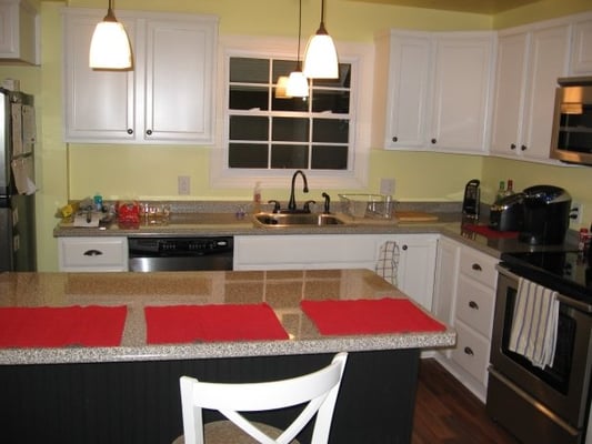 Completed kitchen remodel.