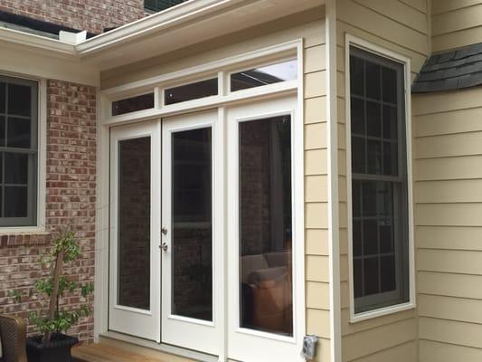 French door installation