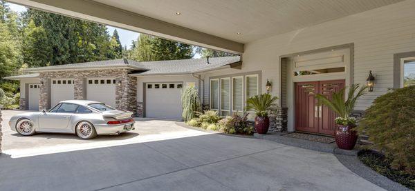 Gresham eight car garage