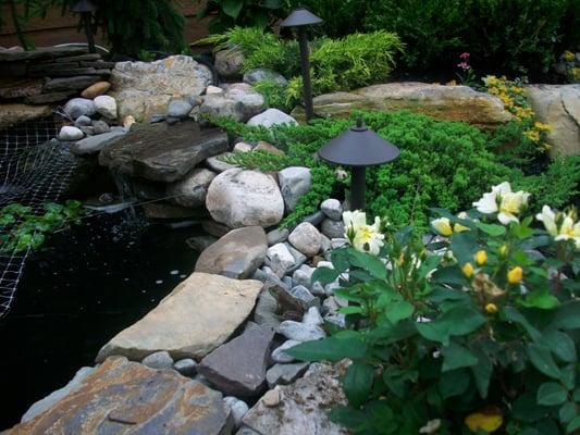 Landscape, Koi Pond, Brick, NJ