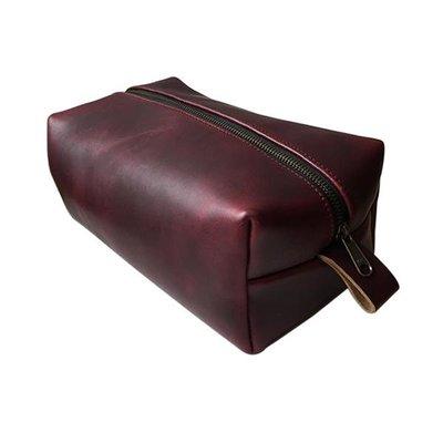 Dopp Kit | Horween OxBlood Leather