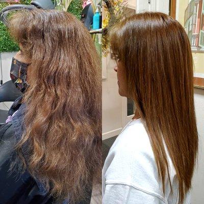 GK Hair Taming Keratin Treatment