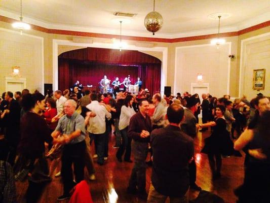 Last Saturday of the month swing dance at the Slovenian Workmen's Home.