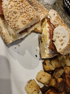 Bacon egg and cheese