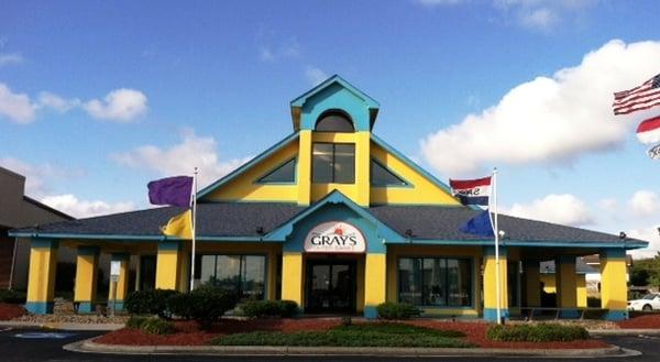 Gray's Kitty Hawk location.  3860 N. Croatan Hwy Kitty Hawk, NC 27949 252-261-1776