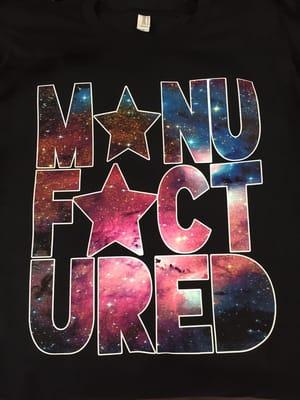 A new print we designed and ran for our good friends and international EDM artists "Manufactured Superstars".