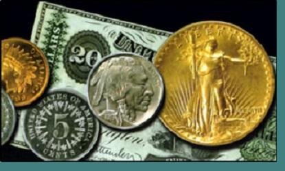 US Coins  & Paper Money