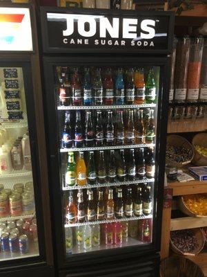 Specialty Sodas, Root Beers, and Ginger Ale.