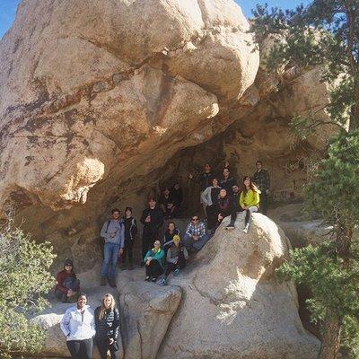 Our young adults love staying active during our annual winter retreat - Joshua Tree is the best adult playground!